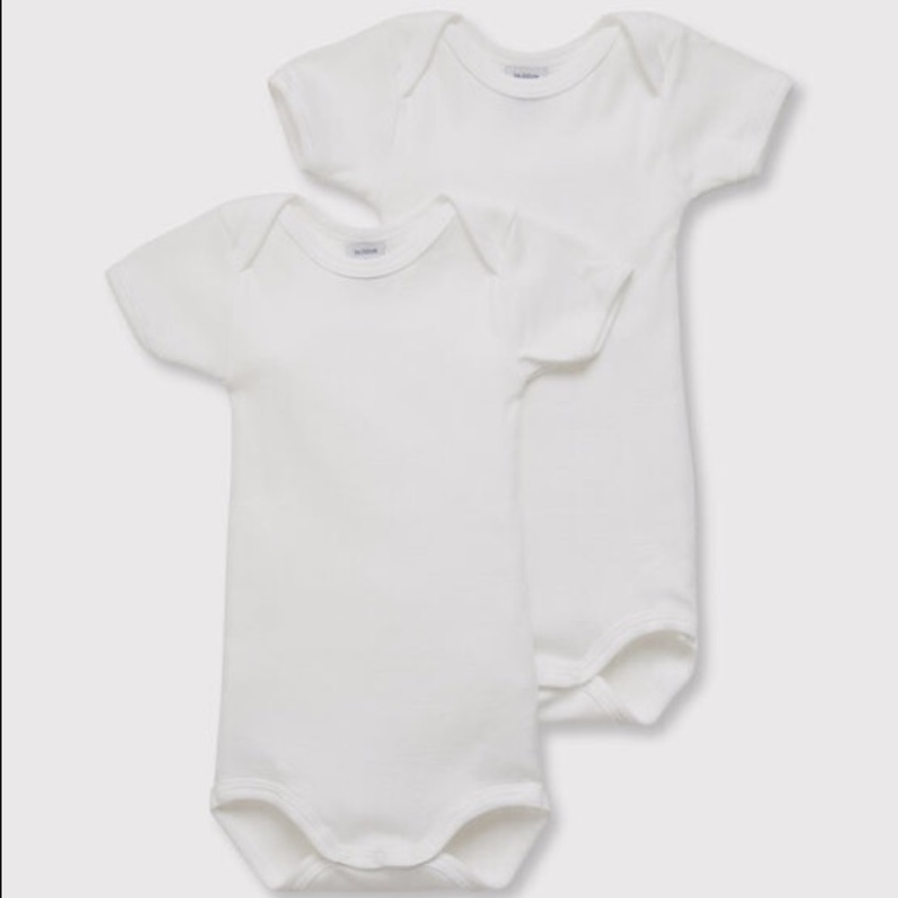 Petit Bateau | Bodysuit Onesies & Pants | 6 mo